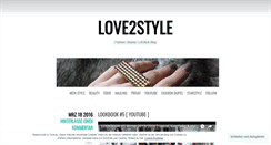 Desktop Screenshot of love2style.com